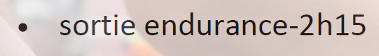 descriptif de l'activité