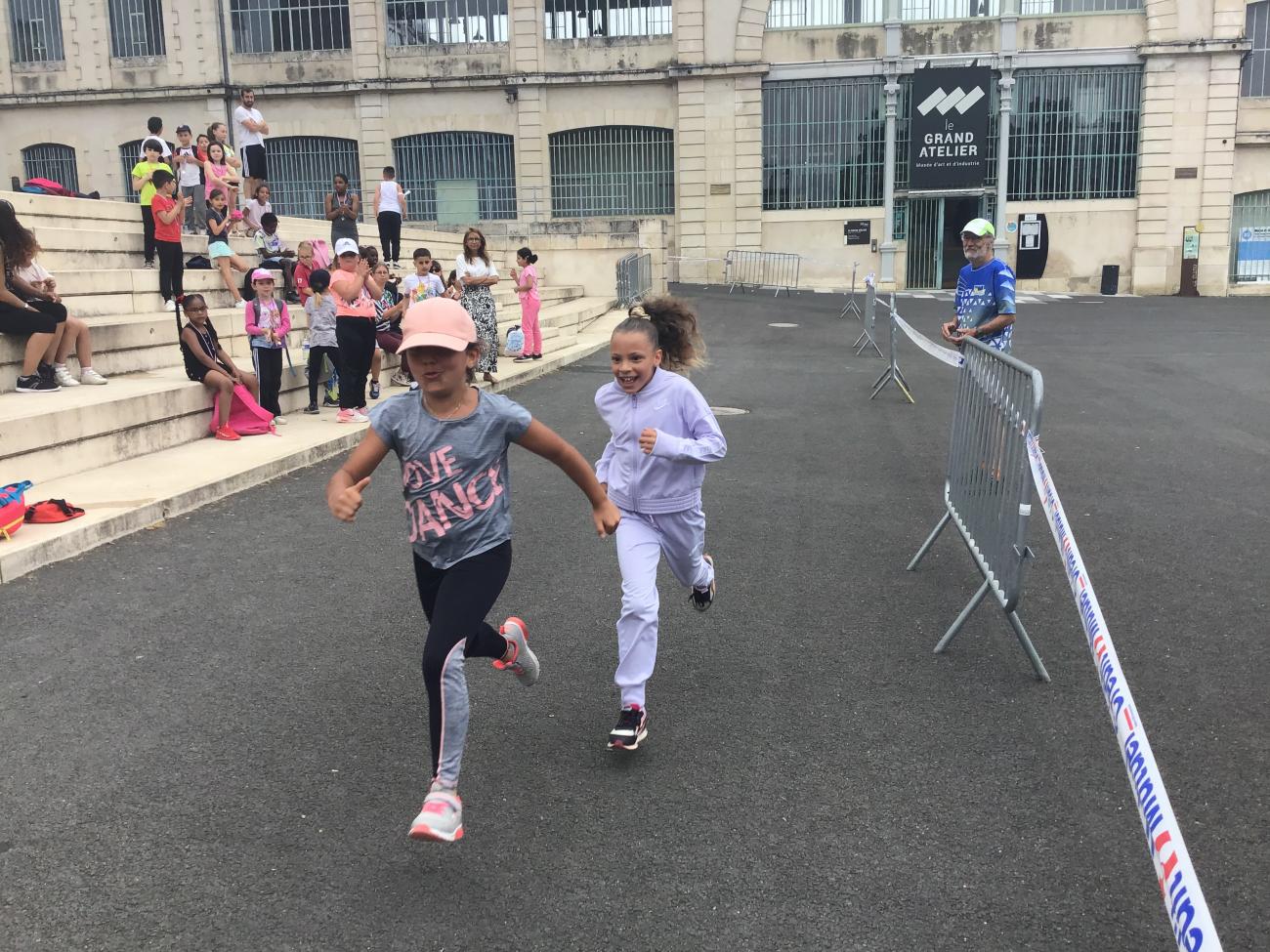 Arrivée au sprint